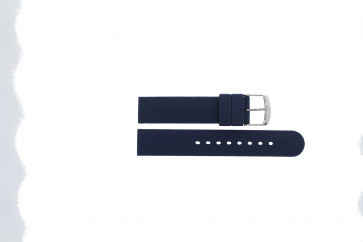Bracelet de montre Timex 2N927 / T2N927 / P2N927 Silicone Bleu 18mm
