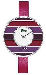Lacoste bracelet de montre 2000577 / LC-37-3-29-2208 Cuir Rose 10mm