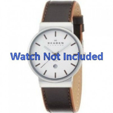 Bracelet de montre Skagen 351XLSL Cuir Brun 20mm