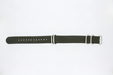 Bracelet de montre Universel 409.20.27 Textile Vert 20mm