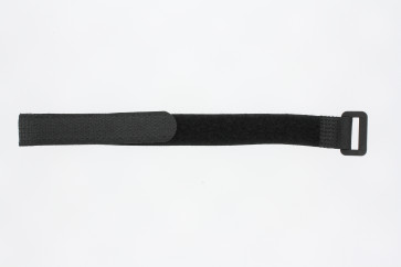 Bracelet de montre Universel 412R16 Velcro Noir 16mm