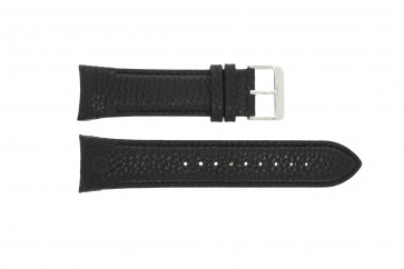 Bracelet de montre Swiss Military Hanowa 6.4156.04.007 Cuir Noir
