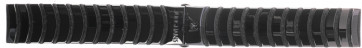 Junghans bracelet de montre 018-1504-901 / 42050-4335 / 9150735 / LA-112 Céramique Noir