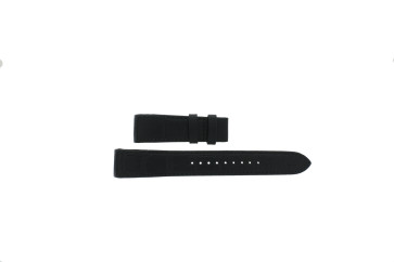 Bracelet de montre Seiko 4A072JL / 6G34-00E0 / 7T86-0AA0 Cuir Noir 21mm