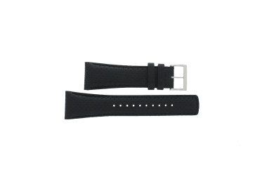 Bracelet de montre Seiko 7T62-0GL0 / SNA773P2 / 4KW9JZ Cuir Noir 26mm