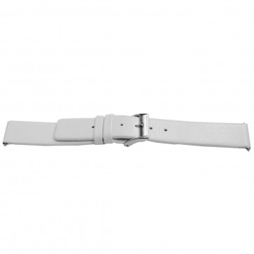 Bracelet de montre Universel G510 Cuir Blanc 20mm