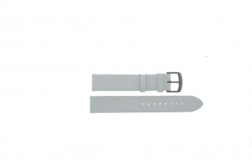 Bracelet de montre Universel 605R.09.12.T Cuir Blanc crème 12mm
