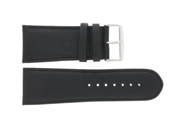 Bracelet de montre Universel 61215B.10.28 Cuir Noir 28mm