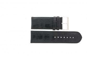 Bracelet de montre Universel 61248B.10.28 Cuir Noir 28mm