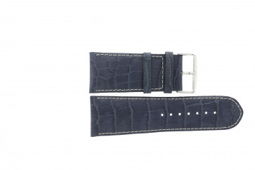 Bracelet de montre Universel 61324B.50.32 Cuir Bleu 32mm