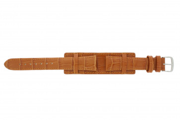 Bracelet de montre Universel 61325.75.18 Cuir Orange 18mm