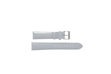 Bracelet de montre Hugo Boss 659302209 / 2209 / HB-91-3-14-2207S Cuir Blanc 18mm