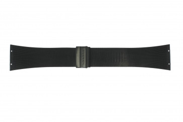 Bracelet de montre Skagen 696XLTBB Titane Noir 30mm