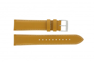 Bracelet de montre Seiko 7T94-0AV0 / SNN169P1 Cuir Brun 20mm
