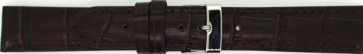 Bracelet de montre Universel 805.02.12 Cuir Brun foncé 12mm