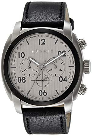 Bracelet de montre Esprit ES107551001 Cuir Noir 24mm