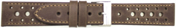 Bracelet de montre Universel 828.02.20 Cuir Brun 20mm