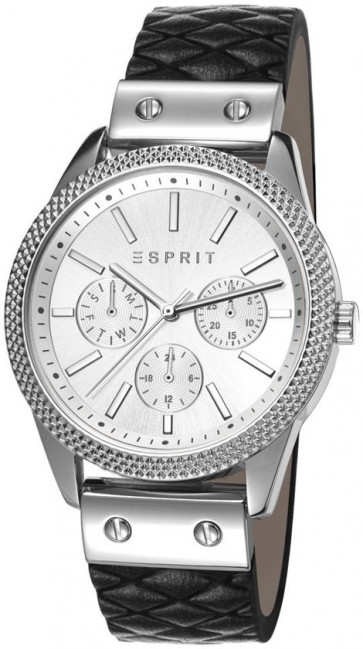 Bracelet de montre Esprit ES107732001 Cuir Noir 16mm