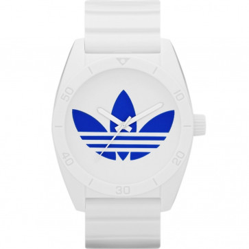 Bracelet de montre Adidas ADH2704 Caoutchouc Blanc 22mm