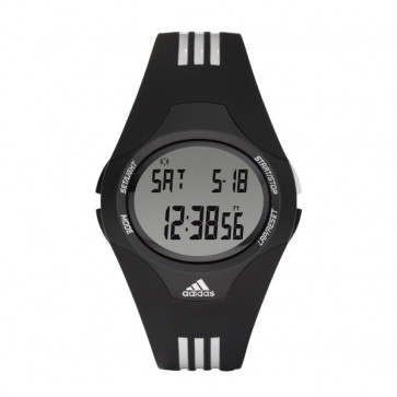 Bracelet de montre (Combinaison bracelet + cas) Adidas ADP6005 Caoutchouc Noir