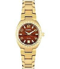 Bracelet de montre Fossil AM4176 Acier inoxydable Plaqué or 18mm