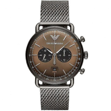 Bracelet de montre Armani AR11141 Milanais Acier 22mm