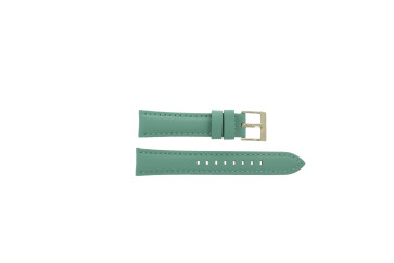 Bracelet de montre Armani Exchange AX5237 Cuir Vert menthe 18mm