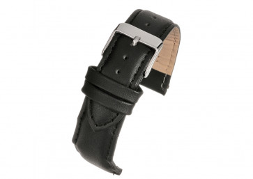 Bracelet de montre Universel 100PZW-14MM Cuir Noir 14mm