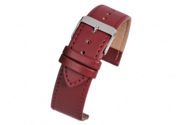 Bracelet de montre Universel X107SRO / 18MM Cuir Rouge 18mm