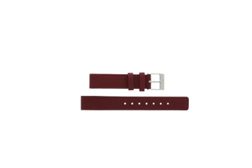 Bracelet de montre Davis BB1204R Cuir Rouge 14mm