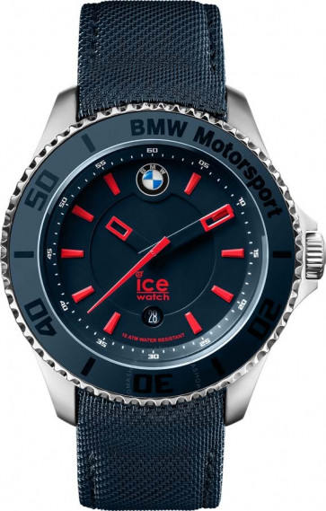 Bracelet de montre Ice Watch BM.BRD.U.L.14 Cuir Bleu