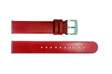 Mondaine bracelet de montre BM20027 / FE3116.30Q Cuir Rouge 16mm