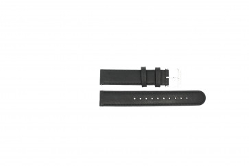 Bracelet de montre Mondaine BM20104 / BM20202 Cuir Noir 16mm