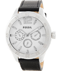 Bracelet de montre Fossil BQ1162 Cuir Noir 22mm