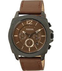 Bracelet de montre Fossil BQ1728 Cuir Brun 24mm