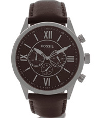 Bracelet de montre Fossil BQ2087 Cuir Brun 26mm