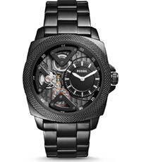 Bracelet de montre Fossil BQ2210 Acier Noir 24mm
