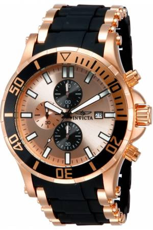 Bracelet de montre Invicta 1479.01 Acier Silicone 26mm