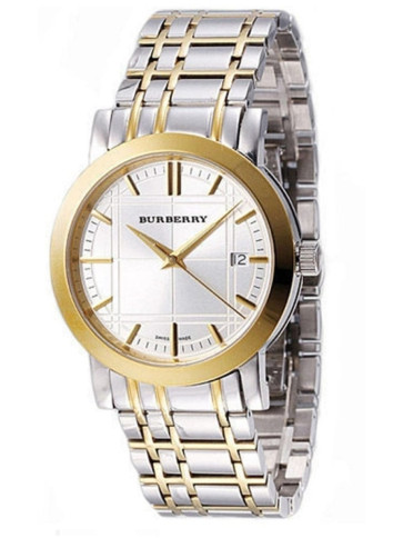Bracelet de montre Burberry BU1358 Acier Bicolore