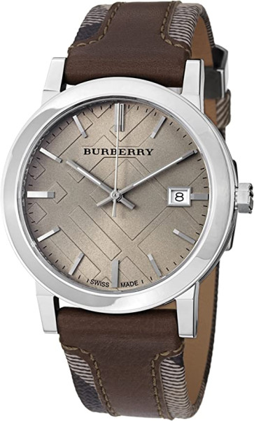 Bracelet de montre Burberry BU9020 Cuir/Plastique Multicolore 20mm