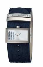 Bracelet de montre Breil BW0125 Cuir Bleu 30mm