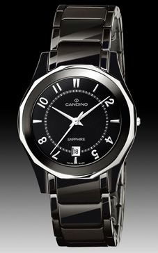 Bracelet de montre Candino C4352-1 Céramique Noir