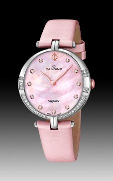 Bracelet de montre Candino C4601-3 Cuir Rose
