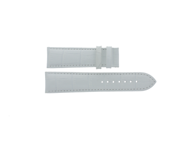 Bracelet de montre Certina C0144101601100 / C610018048 / DS FIRST GENT Cuir Blanc 22mm