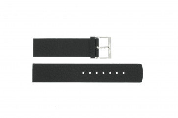 Bracelet de montre Calvin Klein CK75-W08S / K600060218 Cuir Noir 20mm