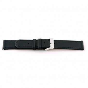 Bracelet de montre Universel E100 Cuir Noir 16mm