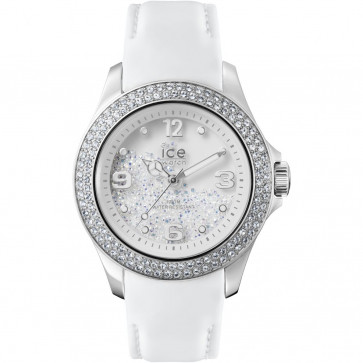 Bracelet de montre Ice Watch CY.SRW.U.L.14 Cuir Blanc