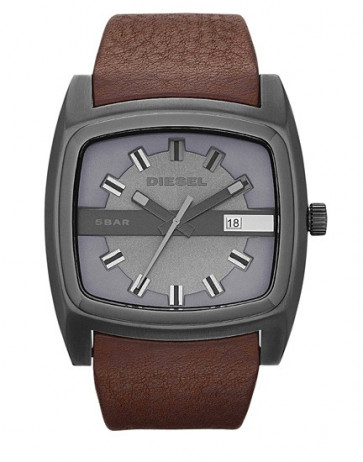 Bracelet de montre Diesel DZ1553 Cuir Brun 30mm