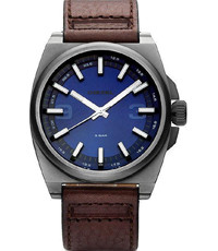 Bracelet de montre Diesel DZ1612 Cuir Brun 24mm