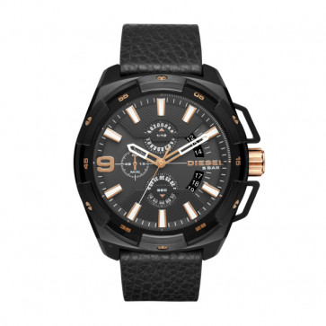 Bracelet de montre Diesel DZ4419 Cuir Noir 24mm